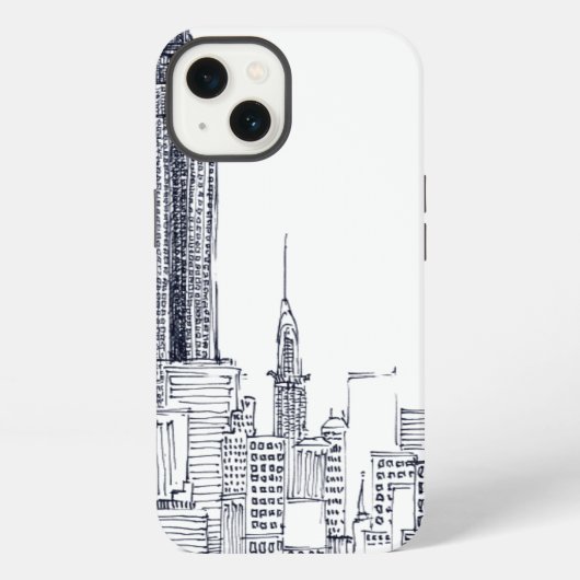 Empire State iPhone Hoesje (Achterkant)