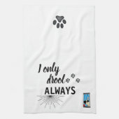 Empire State Mastiff Fanciers Drool Altijd handdoe Theedoek