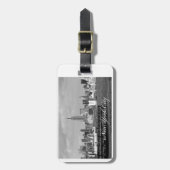 Empire State New York City Bagagelabel (Voorkant verticaal)