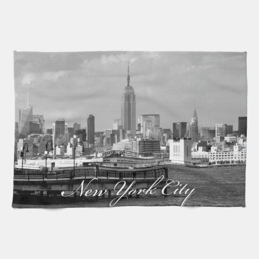 Empire State New York City Theedoek (Horizontaal)