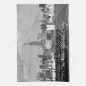 Empire State New York City Theedoek (Verticaal)
