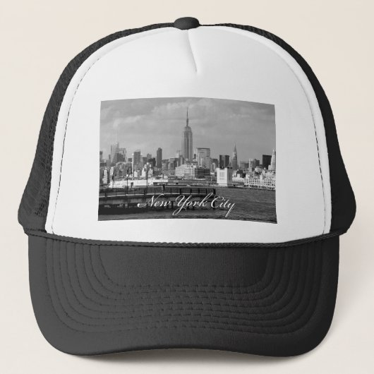 Empire State New York City Trucker Pet (Voorkant)