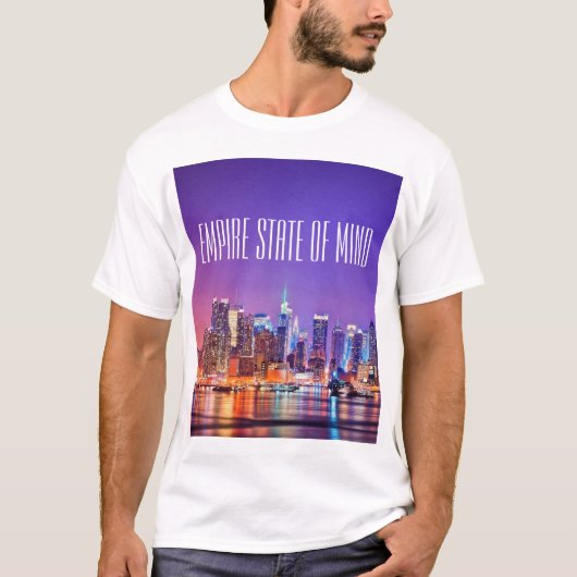 Empire State of Mind New York T-shirt (Voorkant)