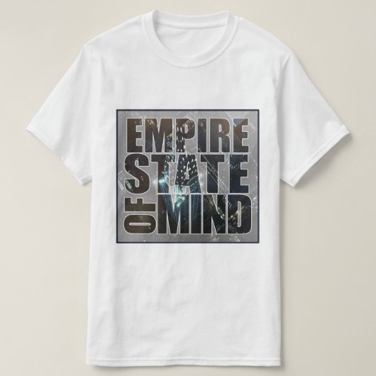 Empire State of Mind T-shirt (Design voorkant)