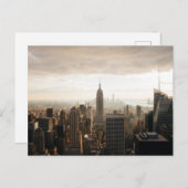 Empire State Skyline (New York, NY) Briefkaart (Voorkant / Achterkant)