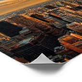 Empire State Sunset in New York City Poster (Hoek)