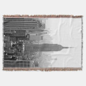 Empire State Throw Blanket Deken (Voorkant)