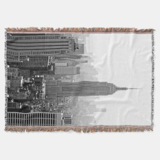 Empire State Throw Blanket Deken