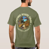 Empire State Trail (fietsen c) T-shirt (Achterkant)