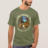 Empire State Trail (fietsen c) T-shirt (Voorkant)
