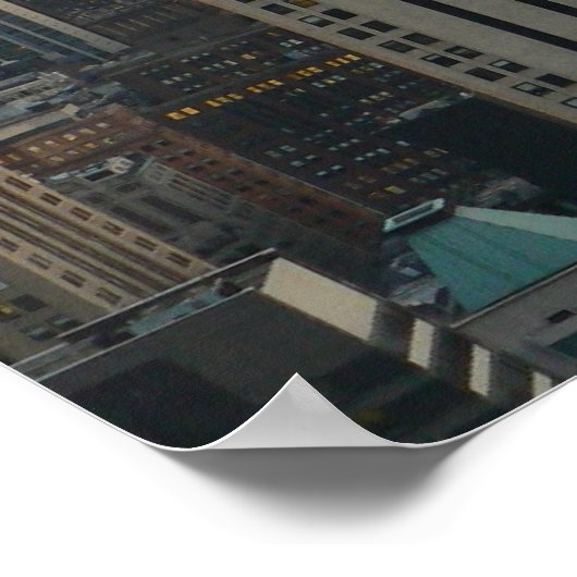 Empire State Twilight Poster (Hoek)