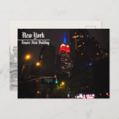 Empire State & Washington Square Postcard New York Briefkaart (Voorkant / Achterkant)