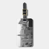 Empire States Building Manhattan Bagagelabel (Voorkant verticaal)