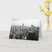 Empire States Building Manhattan Kaart (Gele Bloem)