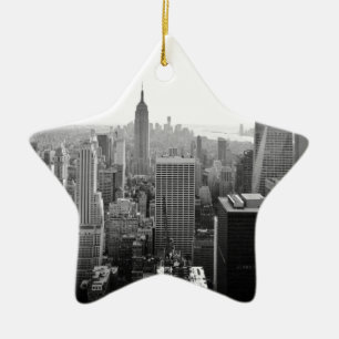 Empire States Building Manhattan Keramisch Ornament
