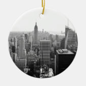 Empire States Building Manhattan Keramisch Ornament (Voorkant)