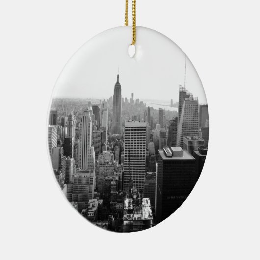 Empire States Building Manhattan Keramisch Ornament (Rechts)