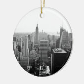 Empire States Building Manhattan Keramisch Ornament (Links)
