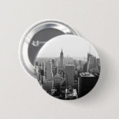 Empire States Building Manhattan Ronde Button 5,7 Cm (Voorkant /achterkant)
