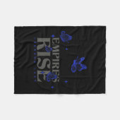 Empires Rise Legend Laatste Inspirerend Vlinder Q Fleece Deken (Voorkant (Horizontaal))