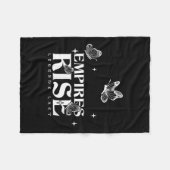 Empires Rise Legend Laatste Inspirerend Vlinder Q Fleece Deken (Voorkant (Horizontaal))