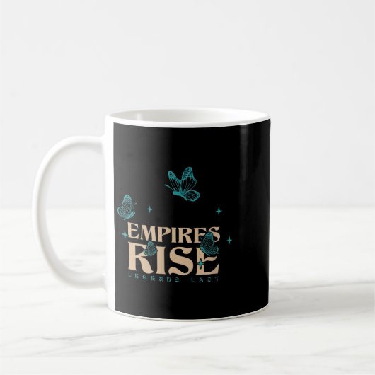 Empires Rise Legend Laatste Inspirerend Vlinder Q Koffiemok (Links)