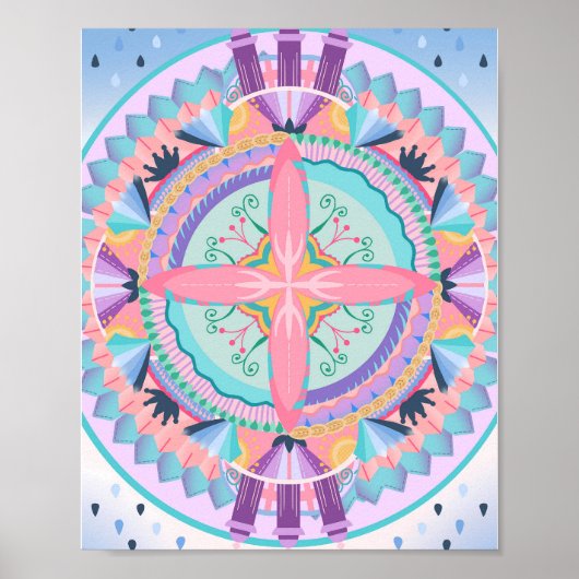 Empirische Bloemet Poster (Voorkant)