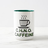 Empirische formule Cafeïne Grappige koffie mok ont (Center)