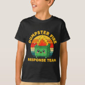 Employee Dumpster Fire Resnse Team Ugly Christmas  T-shirt (Voorkant)