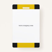 Employee ID Workers Employee Staff Member Badge 4 (Achterkant)