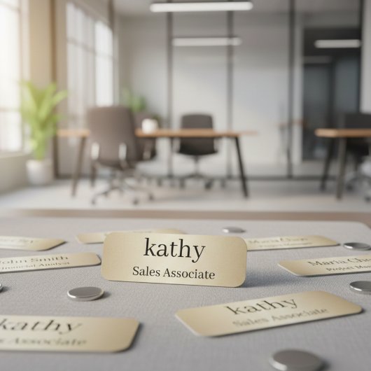 Employee Name Tag | Personalized Badge