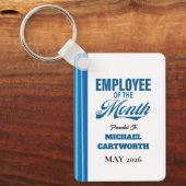 Employee of the Month Custom Business Recognition Sleutelhanger (Voorkant)