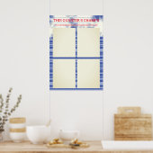 Employee of the month quarterly poster for 8.5x11s (Keuken)