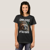 Employee Of The Month Sloth Work & Office 1 T-shirt (Voorkant volledig)