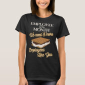 Employee of the Month Smores Work Appreciation Ide T-shirt (Voorkant)