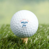 Employee of the Year Custom Business Recognition Golfballen (Insitu Shirt)