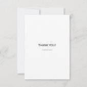 Employee Staff Thank You Appreciation Card Bedankkaart (Achterkant)