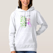 Empoderada Elegancia: Sudadera Mujer Fuerte Hoodie (Voorkant)