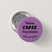 empoderamiento ronde button 3,2 cm (Voorkant /achterkant)