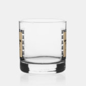 Empower Black Men Grafisch Whiskyglas Whisky Glas (Rechts)