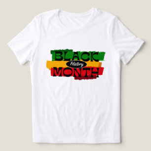 Empower en Educate Geschiedenis Maand T-shirt