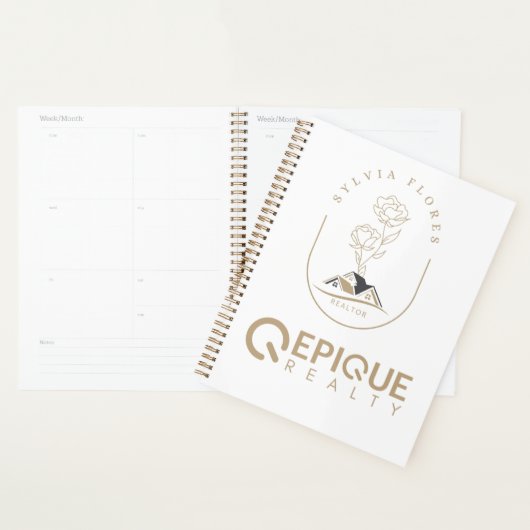 Empower - Epique Realty Spiral Gold Planner (Display)