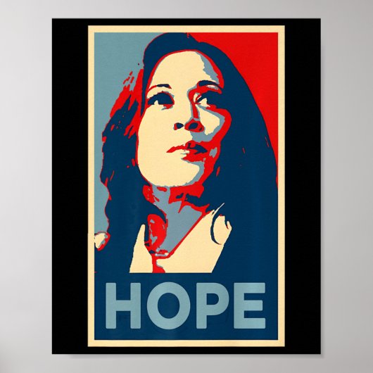 Empower Hope Joy Kamala Harris Obama Poster 47th S (Voorkant)