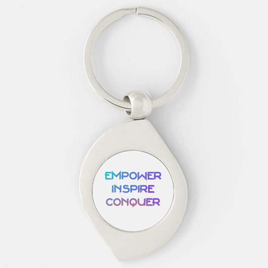 Empower Inpireren Overwinnen Sleutelhanger (Voorkant)
