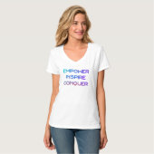 Empower Inpireren Overwinnen T-shirt (Voorkant volledig)