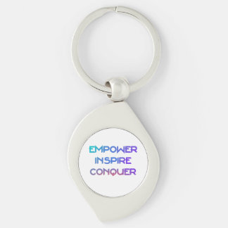 Empower Inspire Conquer Sleutelhanger