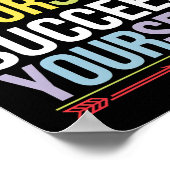 Empower jezelf Motivatie offerte Poster (Hoek)