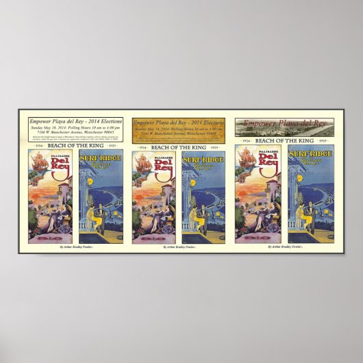 Empower Playa del Rey - Verkiezingen van 2014 Poster (Voorkant)