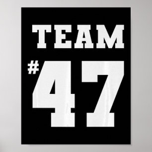 Empower Team 47 Kamala Harris Wheimer Inauguratie Poster