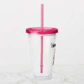 EMPOWER VROUWEN HIPPIE ACRYL DRINKBEKER (Rechts)